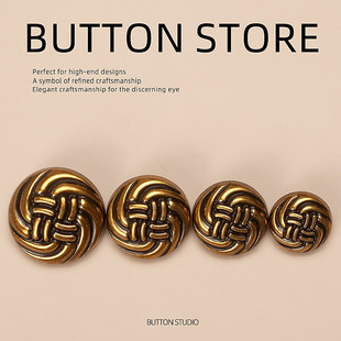 婴儿毛衣开衫扣子高端精致时尚衣服纽扣配件外套蓝色粉色大衣好看