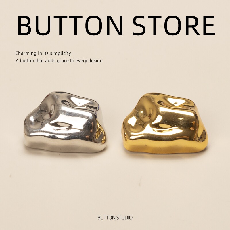 纽扣扣子棉麻紫色彩色粗毛呢牛