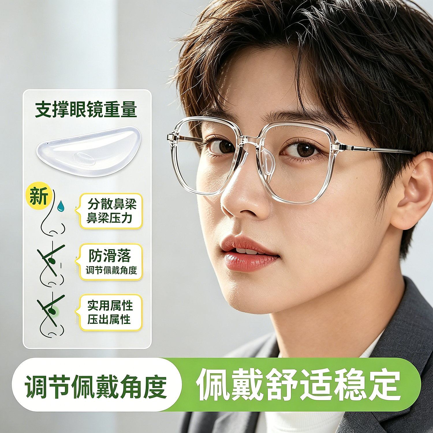 通用防变脆护眼防磨防蓝光镜眼