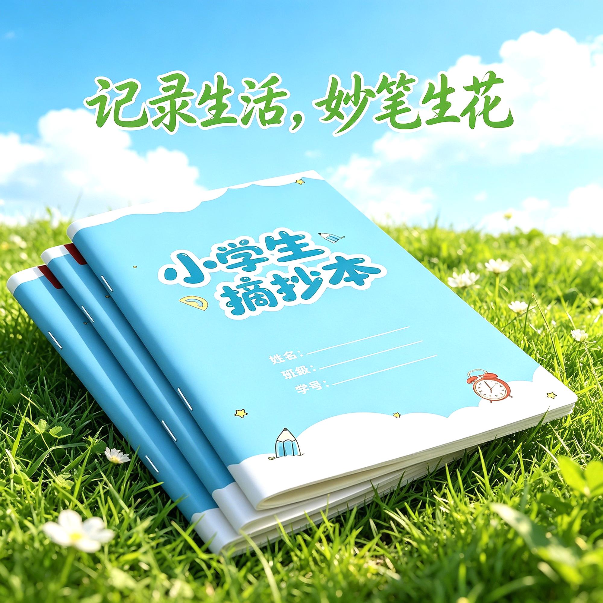 读书笔记本好词好句好段摘抄本