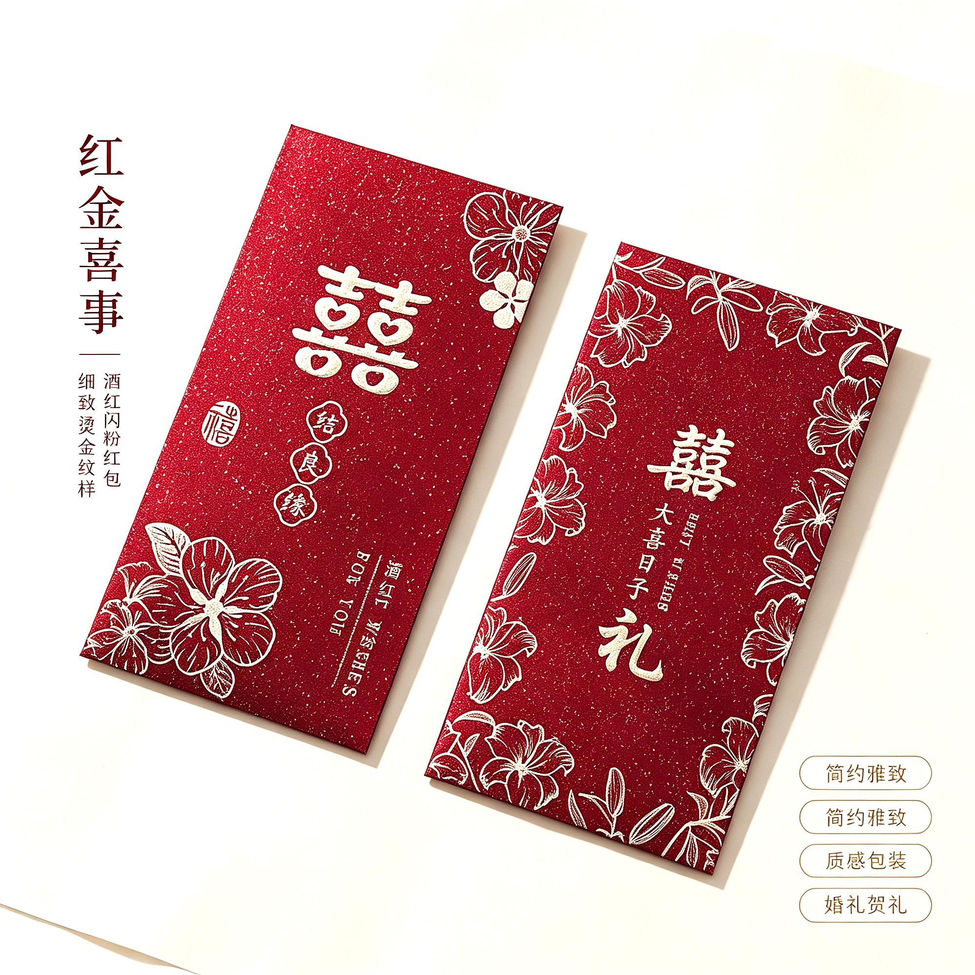结婚红包专用喜包高级随份子新