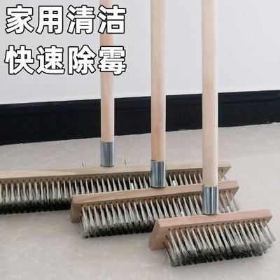 手持厕所长柄子钢丝球地板刷卫