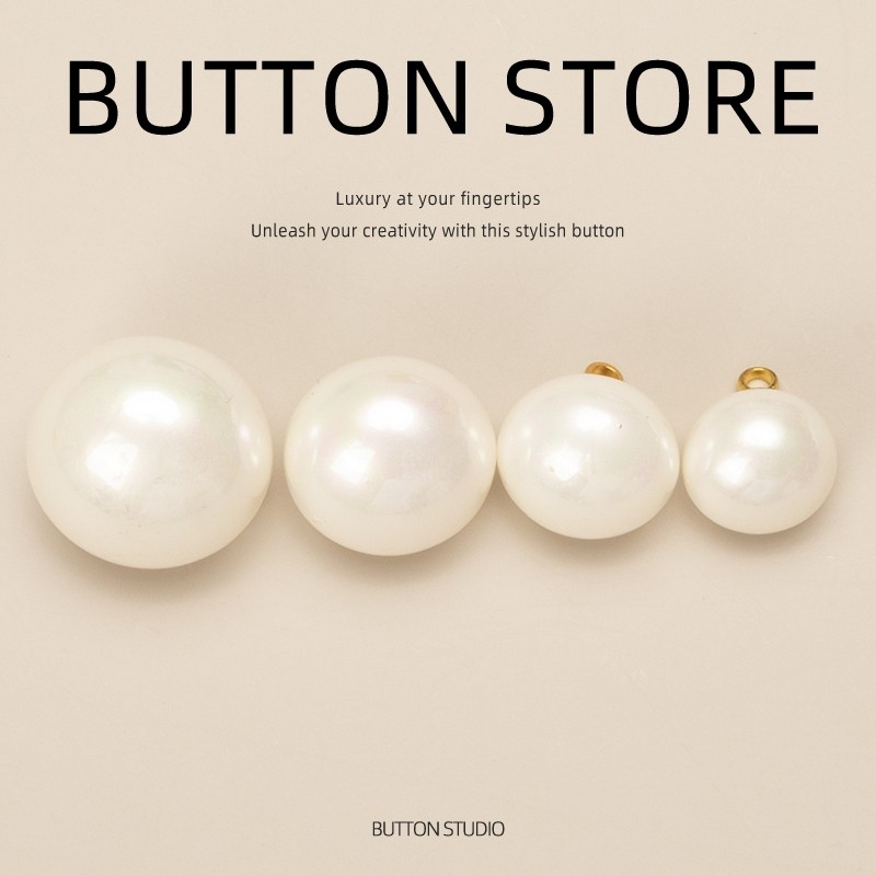 粉色衣领春夏开衫成人辅料纽扣扣子可爱米色古铜色藏青色金色配件