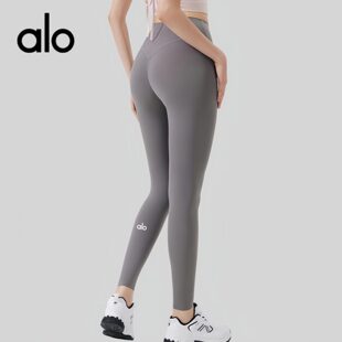 ALOYOAGAIo 裸感瑜伽裤 可裁剪高腰收腹运动美臀健身裤 翘臀无尺码
