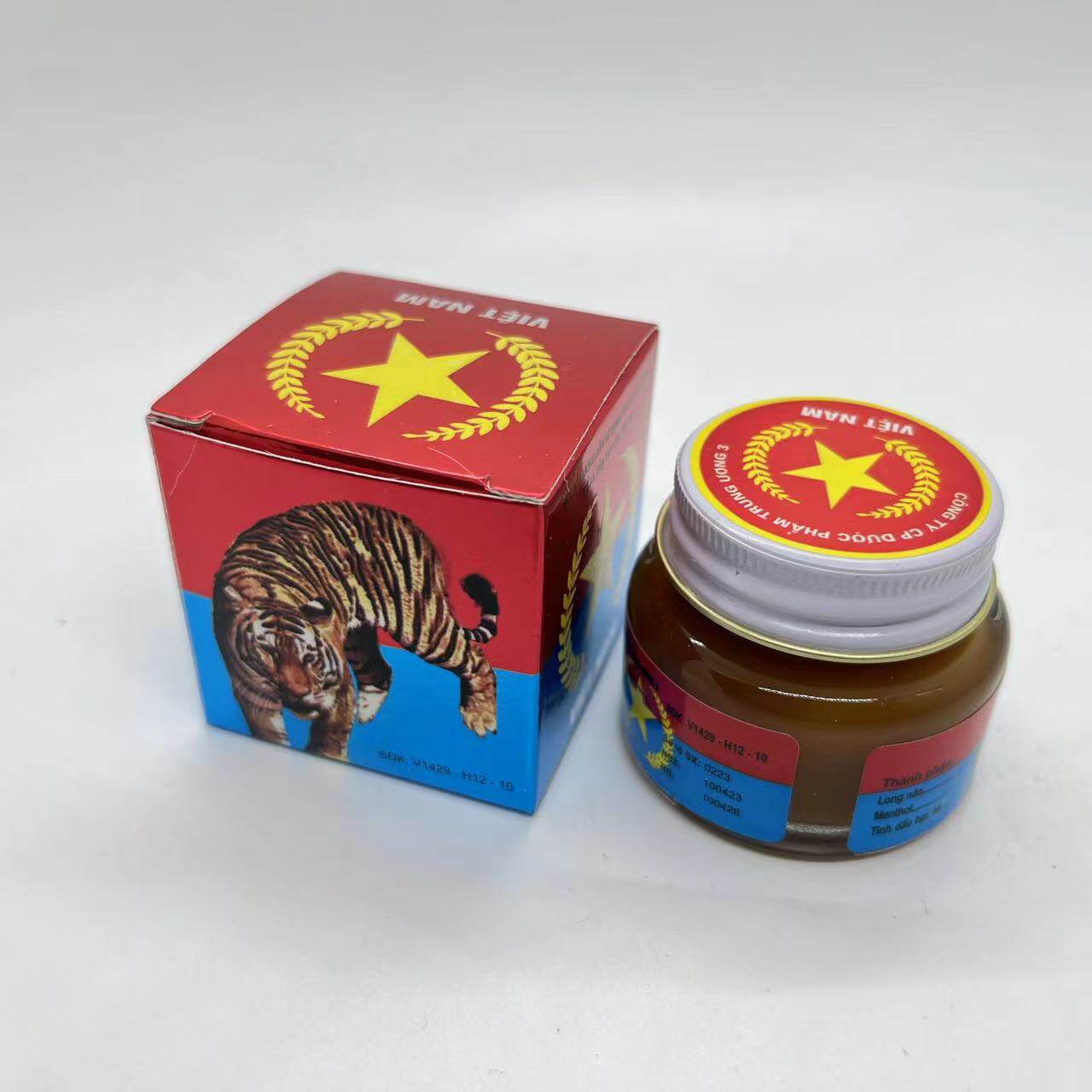 越南原装正品红虎膏军膏20克