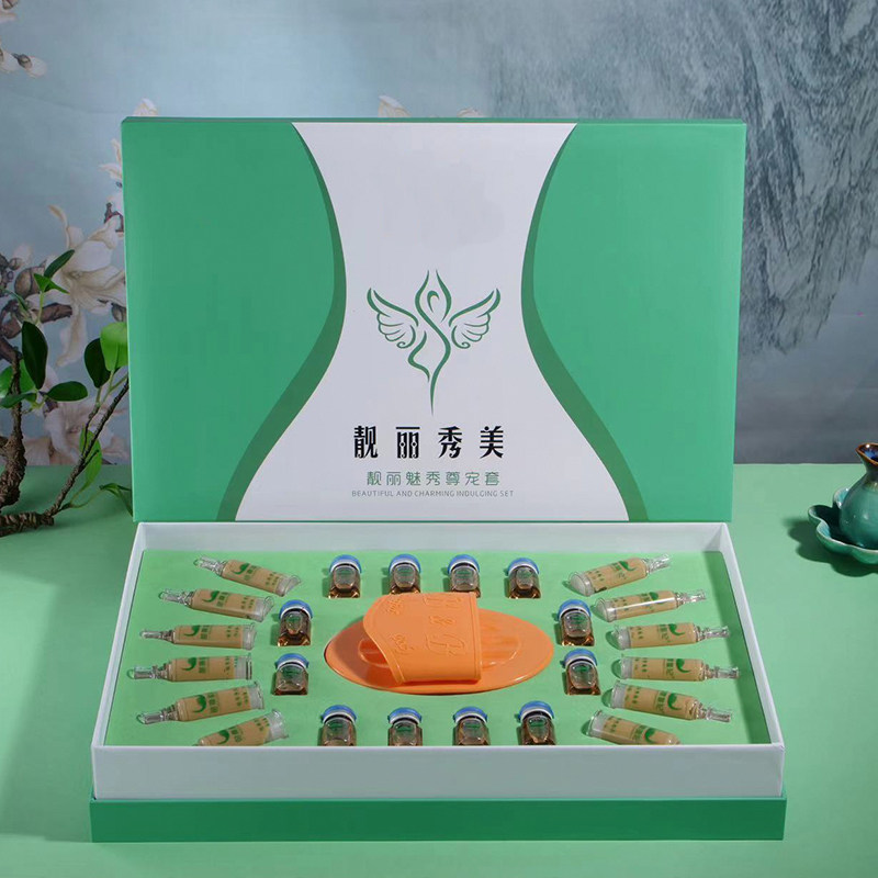 美容院塑形紧致按摩精油套盒全身通用配经络刷全身肚子腰腹四肢腿