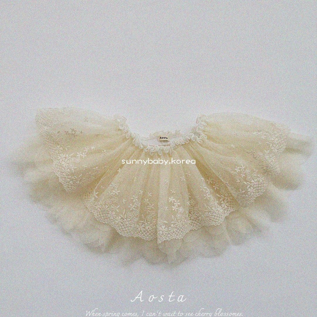 Aosta韩国进口童装代购26春中小童女童刺绣花边网纱蓬蓬裙半身裙,童装/婴儿装/亲子装,半身裙,淘宝优惠券,粉丝福利购,淘宝优惠卷
