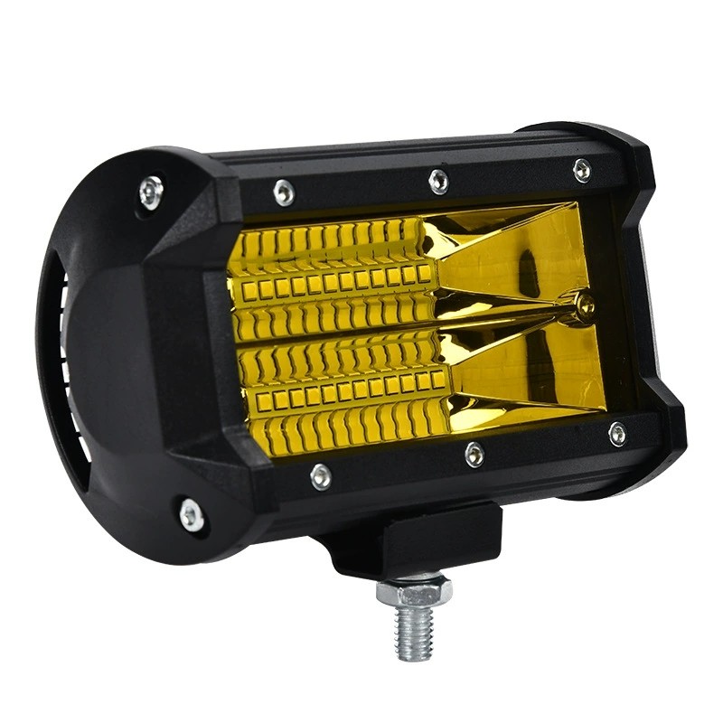 黄光汽车LED长条灯72W双排黄光款3030双排射灯LED工作灯行驶雾灯,汽车零部件/养护/美容/维保,LED射灯,淘宝优惠券,粉丝福利购,淘宝优惠卷