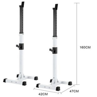 家用专业深蹲架分体式 可调节杠铃架子举重床卧推器健身器材套装