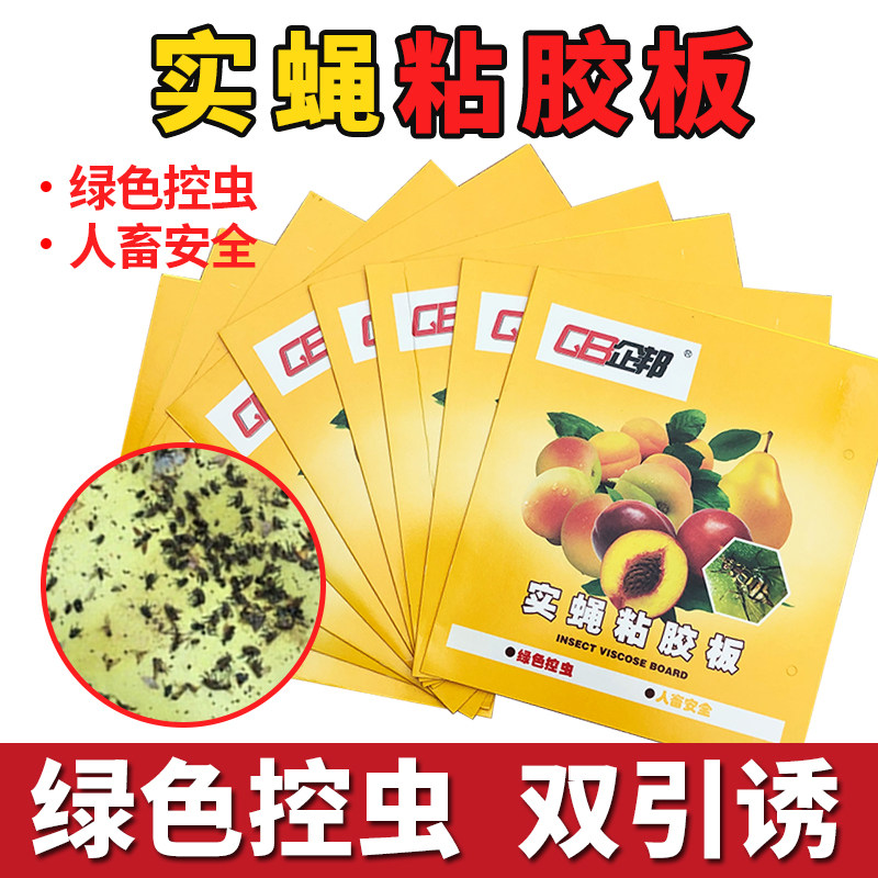 瓜果实蝇粘虫板诱虫板针蜂粘胶板农用果园杀果蝇药黏诱捕贴诱粘板|ruв категории доставка цветов/цветок моделирования/растения садоводства, садовых принадлежностей, других садовых принадлежностей - от Buy2taobao.com для оказания профессиональной услуги покупки агента Taobao