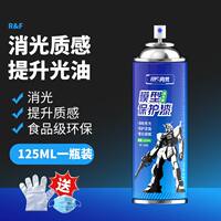 Water-based soil spray can primer, soil, black, gray and white, Gundam model, fine, smooth, shiny, protective paint, glossy matte thumbnail 7