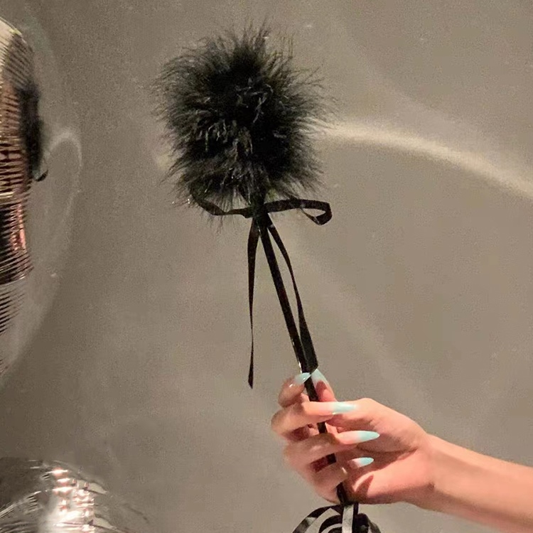 夜间计划：羽毛棒拍子装饰cos道具