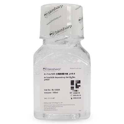 白鲨 Biosharp BL1222A BL1222B 4×Tris/SDS分离胶缓冲液pH8.8