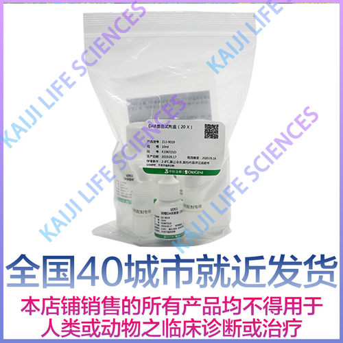 中杉金桥 ZLI-9019 DAB KIT(20*二管）显色试剂盒  10ml