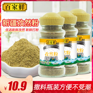 百家鲜孜然粉30g 3烤肉烤鱼油炸小吃孜然粉撒料户外烧烤腌料调料