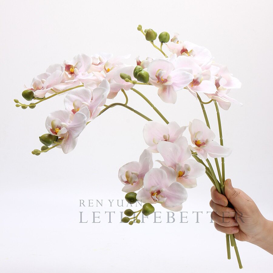 仿真花手感保湿小蝴蝶兰