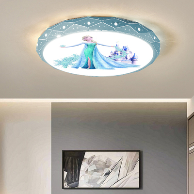 LED儿童房卡通艾莎卧室灯