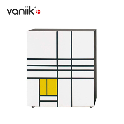 vaniik实木意式艺术边柜