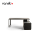 vaniik 北欧实木办公大板桌Jobs desk轻奢实木高端长桌老板桌