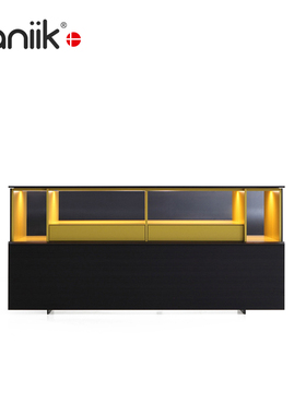 vaniik/轻奢设计玄关柜餐边柜Gallery low cupboard实木储物柜