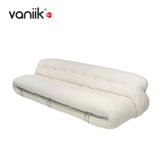 vaniik/意式轻奢创意设计样板间客厅休闲Soriana Cassina沙发椅