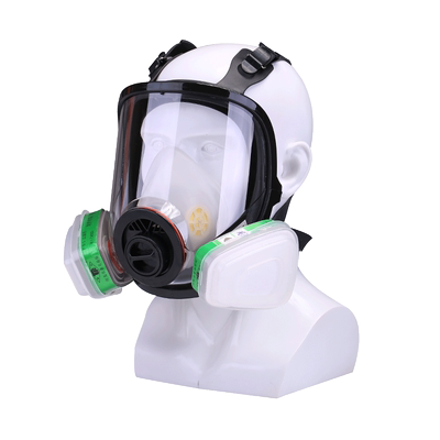 化工气体喷漆防尘全脸防毒面具
