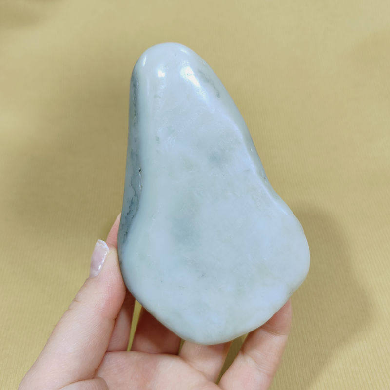 新疆青花山流水把件玩料雕刻作料