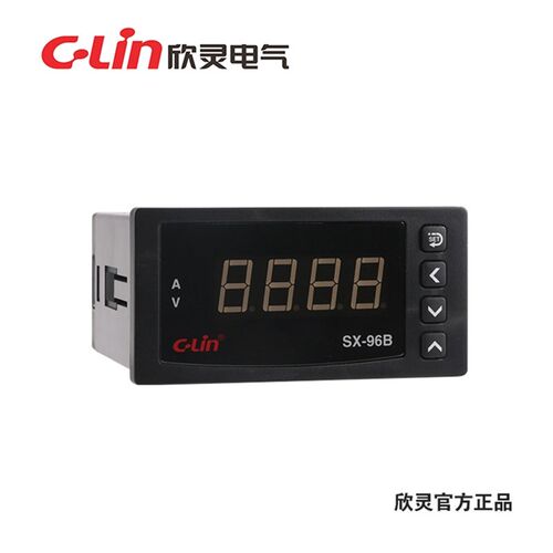 C-Lin欣灵SX-96B 数显电压表 电流表 功率转速频率数显表 直流表