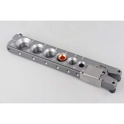台湾黑钻偏心式扩口器14568扩管器14546手电动空调铜管扩喇叭口