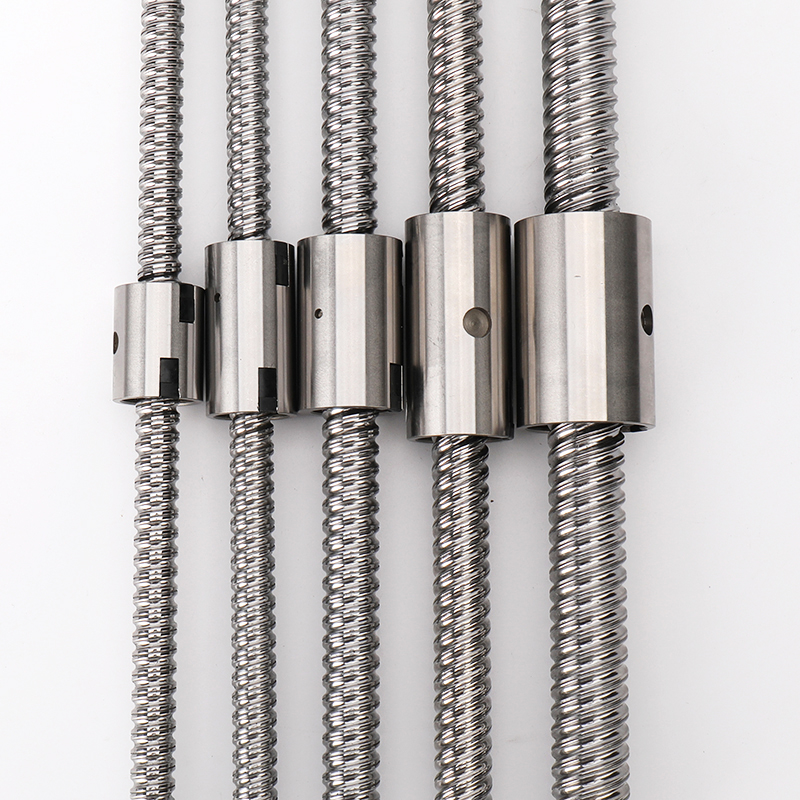 滚珠丝杆无肩无法兰螺l母国产直筒螺母模组滑台1205 1210 1620丝