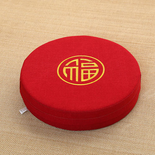 圆形蒲团坐垫打坐垫禅修垫榻榻米垫子地上坐垫日式拜垫拜佛垫家用
