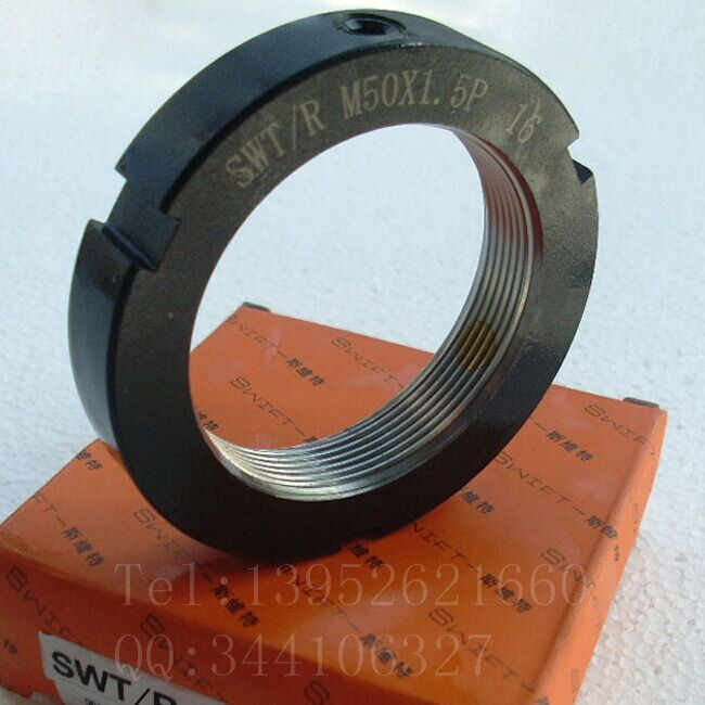 R型径向锁紧螺母M50x2P斯维福特SWT/JR数控机床精密丝杆自锁止退