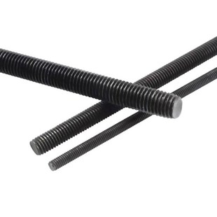 M48 发黑一米通丝杠淬火碳钢975M8 8.8级丝杆牙条 国标高强度螺杆