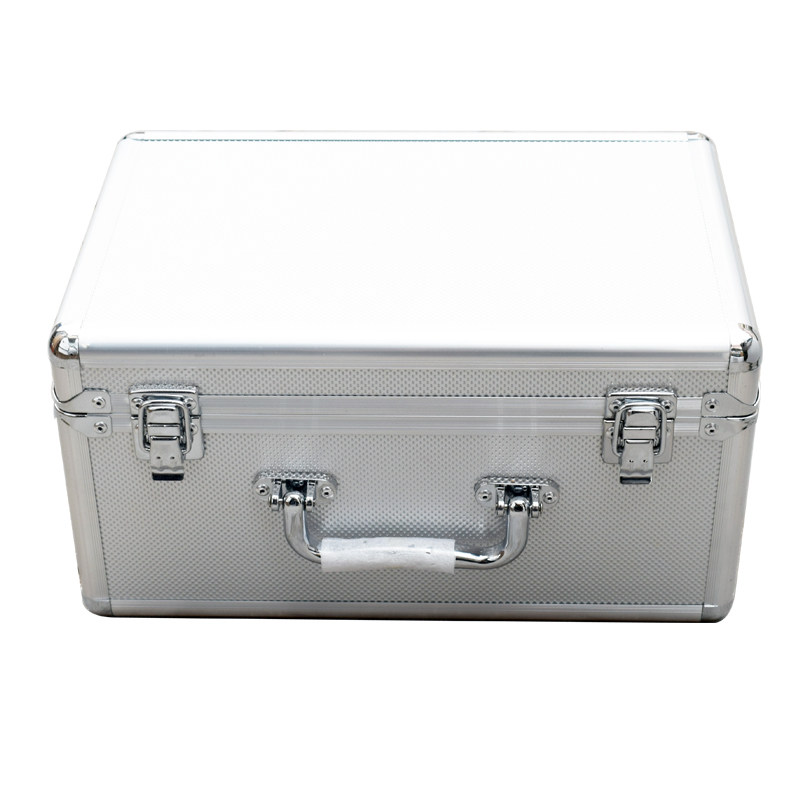 铝合金圆角工具箱手提式密码箱子文件收纳箱提款票据盒储物保险箱