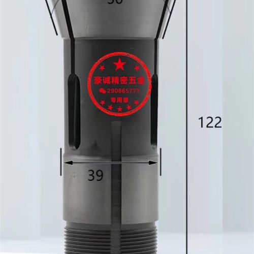 32#夹头仪表数控自动车床夹头桌上车床筒夹32#圆型六角四方外内牙