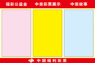 福彩公告栏海报福利彩票投注站用品宣传墙贴开奖号码挂图可擦写