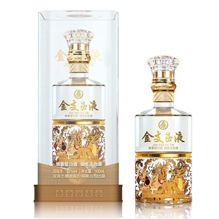 金支玉液52度浓香型白酒500ml*6瓶整箱礼盒装 送礼婚宴