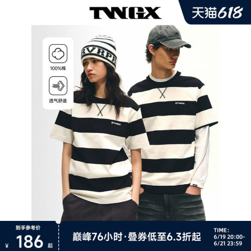 TeenieWeenie男装纯棉条纹T恤