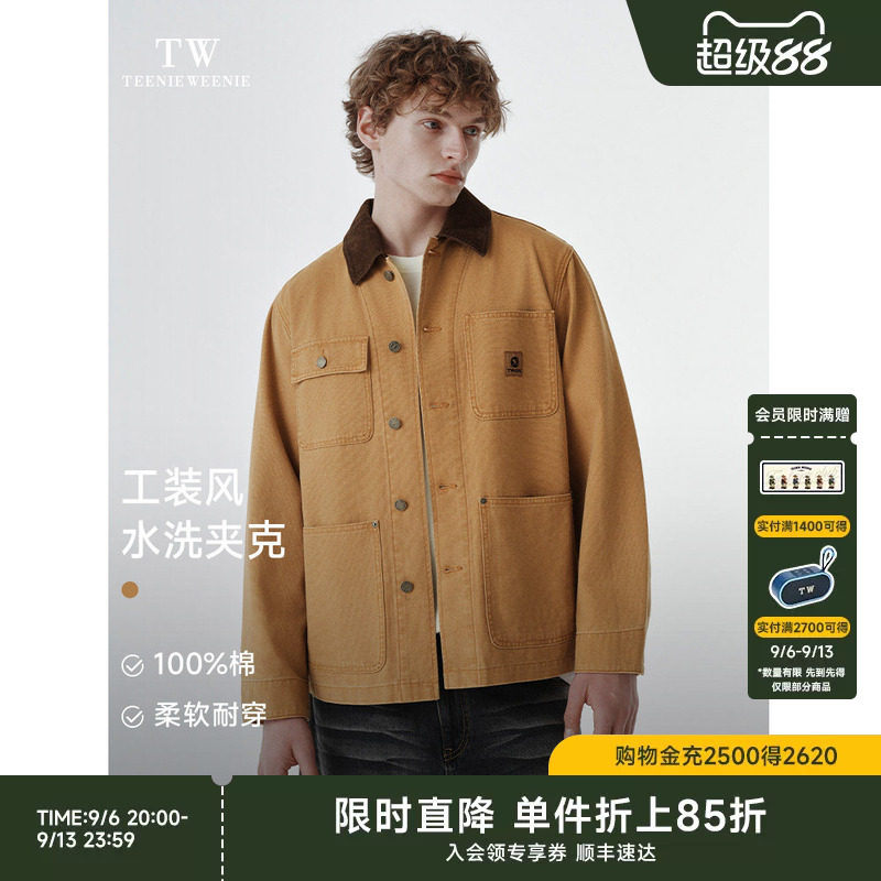 TeenieWeenie美式灯芯绒牛仔夹克图片
