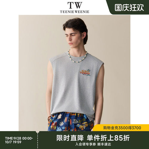 TeenieWeenie小熊男装无袖青年