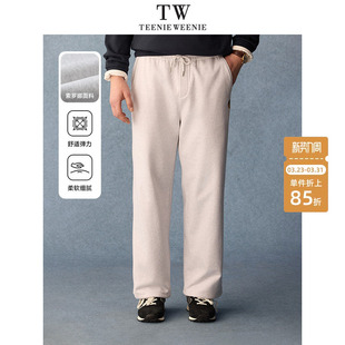 日常索罗娜松紧抽绳宽松卫裤 TeenieWeenie小熊男装 2026年春美式