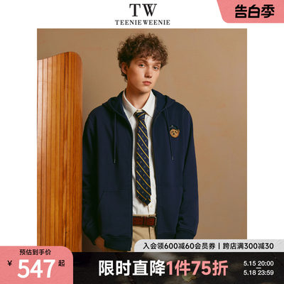 teenieweenie卫衣春季新款连帽