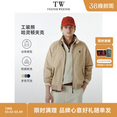 TeenieWeenie男女同款 熊夹克 巴恩老钱休闲轻便显瘦外套 工装