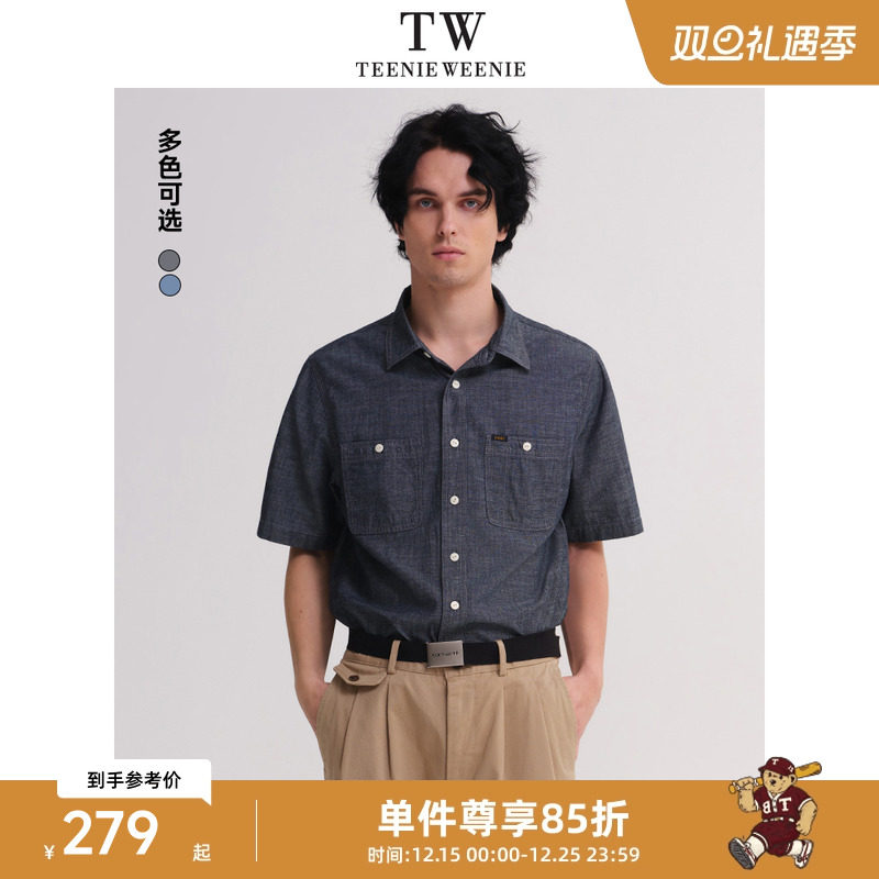 牛仔衬衫TeenieWeenie小熊