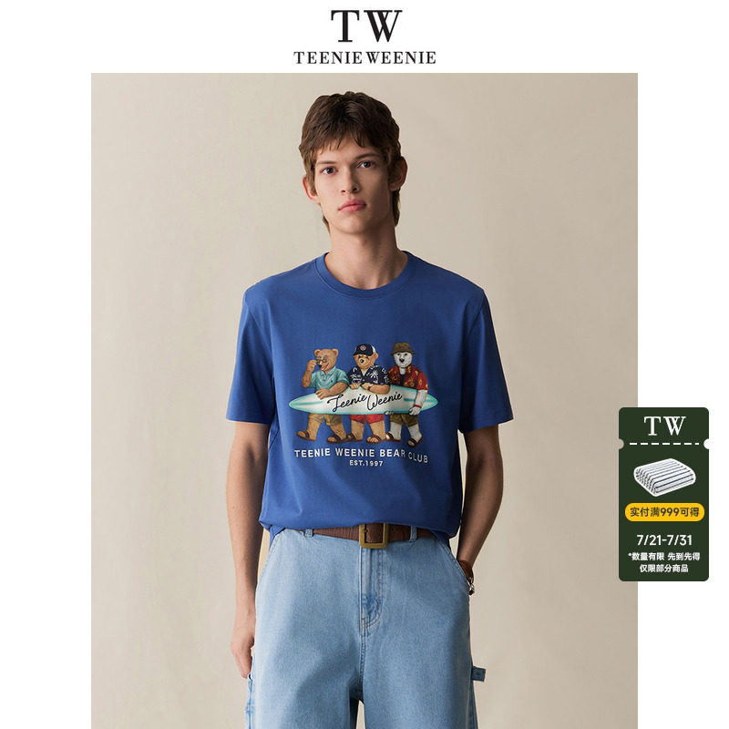 TeenieWeenie小熊男装短袖