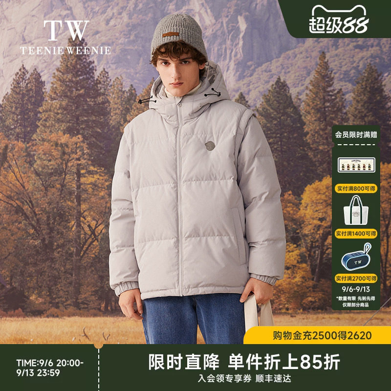 TeenieWeenie小熊男装保暖马甲图片