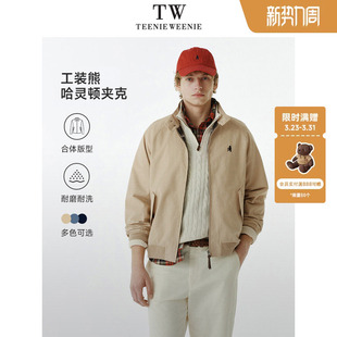 TeenieWeenie男女同款 熊夹克 巴恩老钱休闲轻便显瘦外套 工装