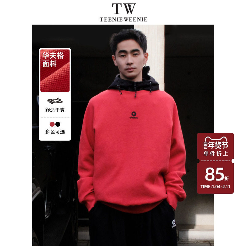 【新年穿搭】TeenieWeenie小熊男装卫衣潮流美式休闲圆领