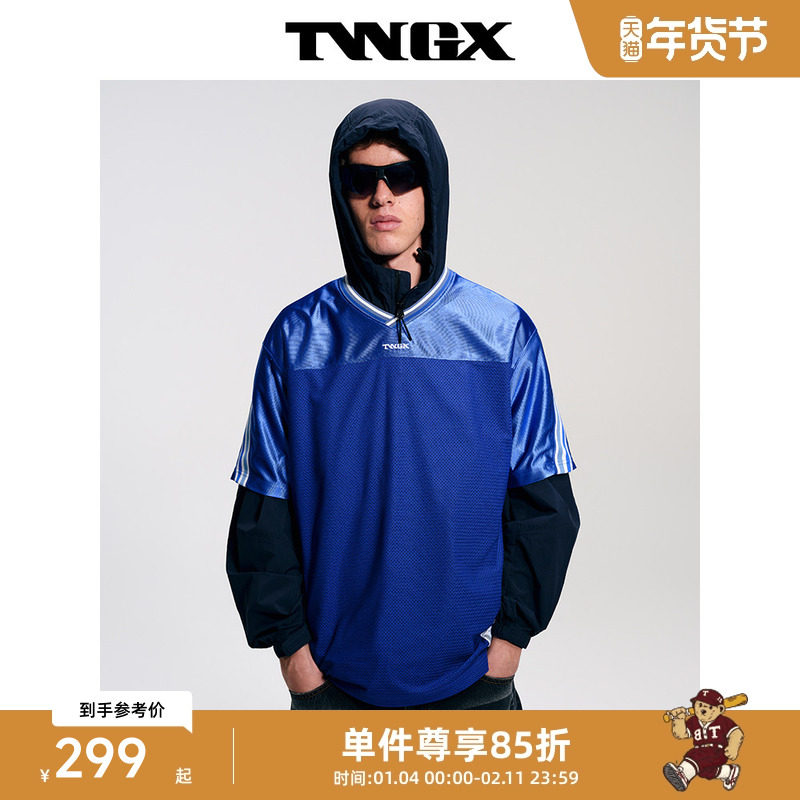 Teenie Weenie小熊男装数字刺绣撞色织带网眼球衣短袖T恤2026年春,男装,T恤,淘宝优惠券,粉丝福利购,淘宝优惠卷