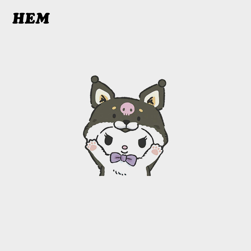 三丽鸥酷洛米纹身贴可爱卡通防水持久儿童小清新手上小图案